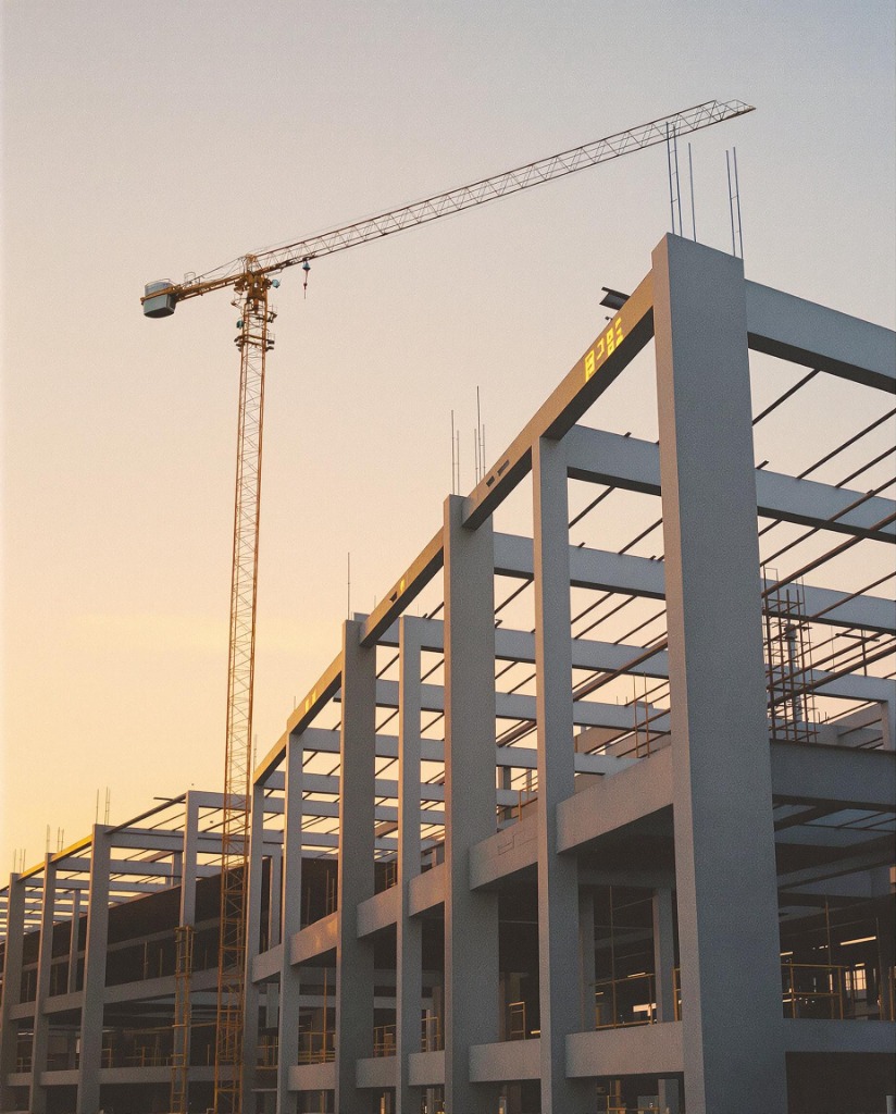 Commercial Infrastructure Crane Framework Malda